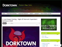 Tablet Screenshot of dorktownpodcast.com